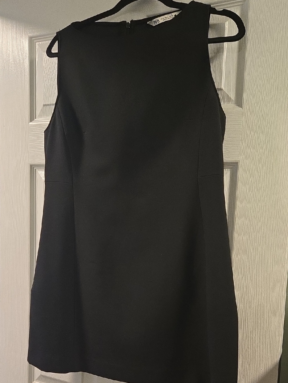 Zara Black Sleeveless Mini Dress